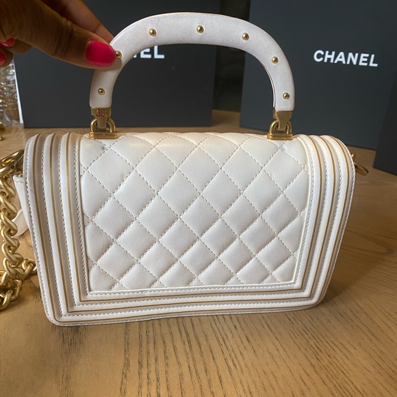 ❤️ Authentic Chanel Limited Edition Top Handle - Picture 6 of 15